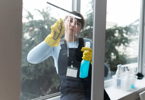 Nettoyage de vitres intérieures et extérieures à Moriville